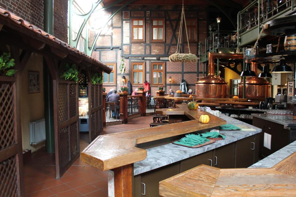 Hotel Zum Brauhaus Quedlinburg Kültér fotó