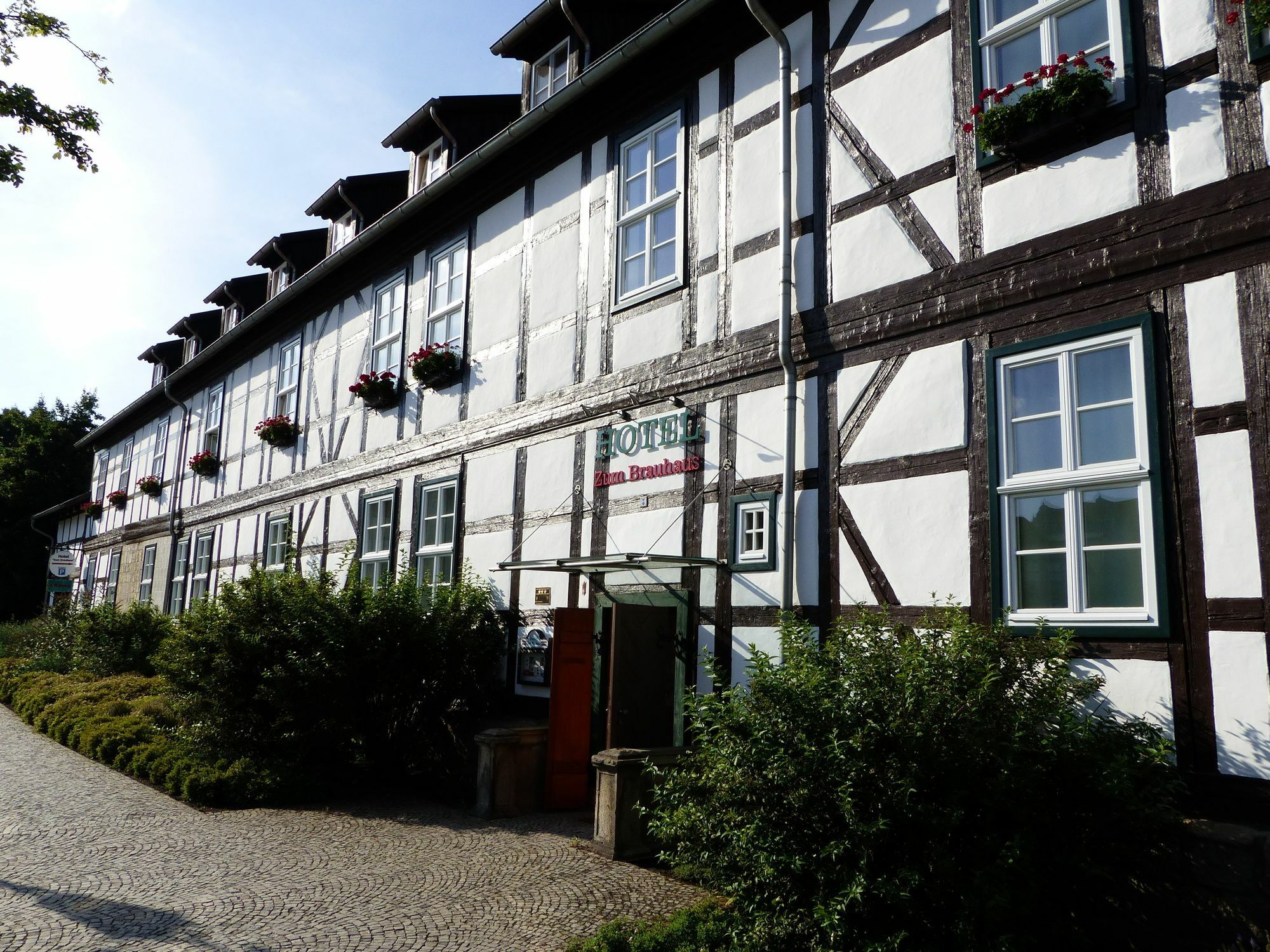 Hotel Zum Brauhaus Quedlinburg Kültér fotó